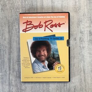 Bob Ross The Joy Of Painting TV Series 18 DVD 3-Disc Set RARE New Sealed